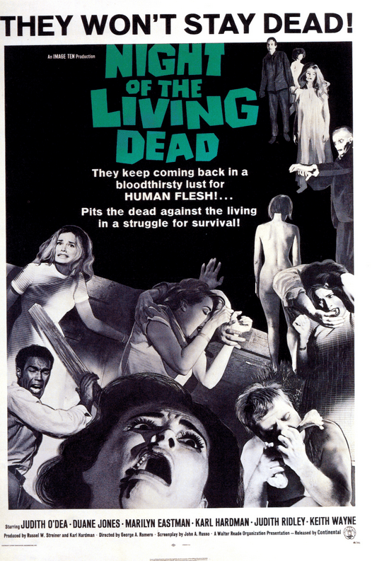 Night of The Living Dead poster