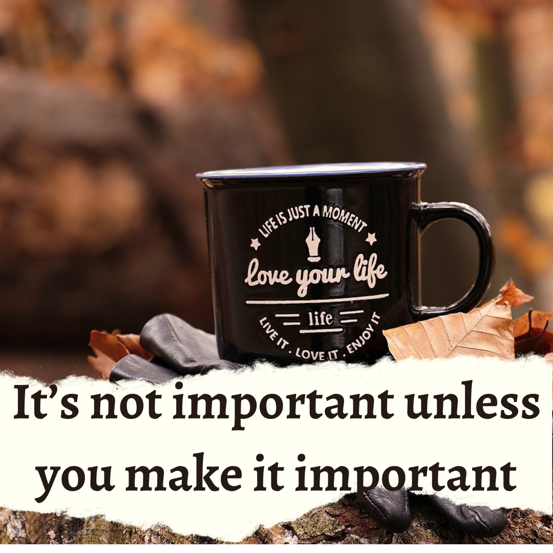 It’s not important until you make it important Paper Beats World